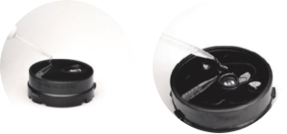 SensorTack® 1 2-component silicone gel for round sensors